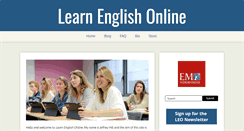 Desktop Screenshot of learnenglishonline.net